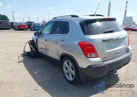 2016 Chevrolet Trax Ltz из США, поврежденный, VIN 3GNCJMSB6GL141644